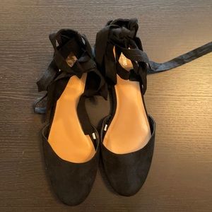Ballet Lace Up Flats